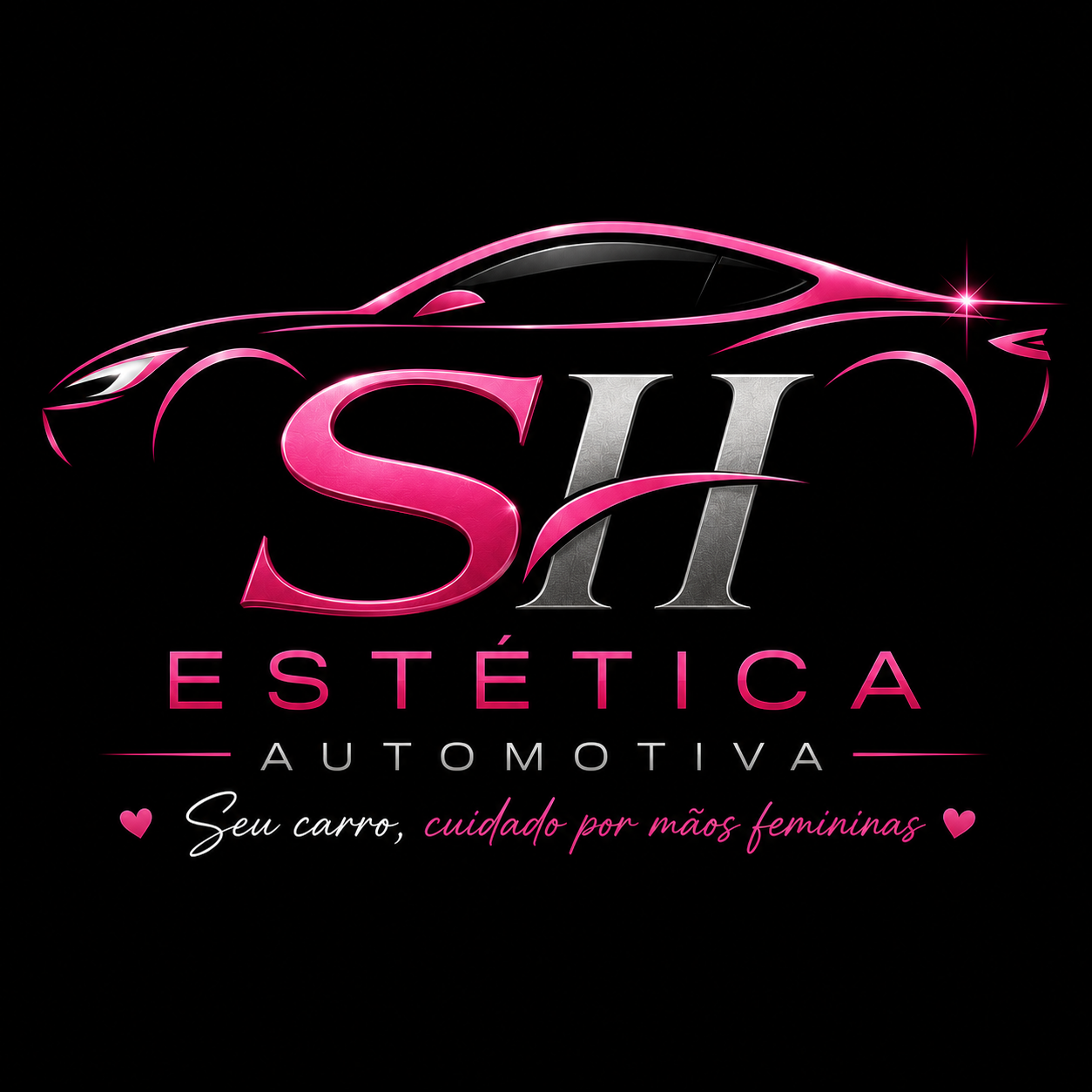 Logo SH ESTÉTICA AUTOMOTIVA