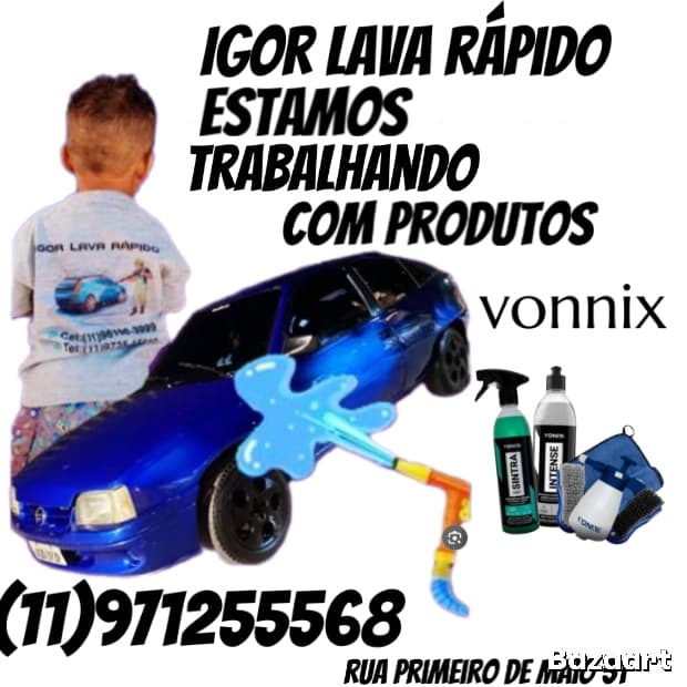 Logo Igor Lava Rápido