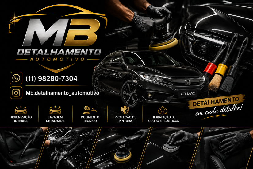 Logo M.B Detalhamento Automotivo