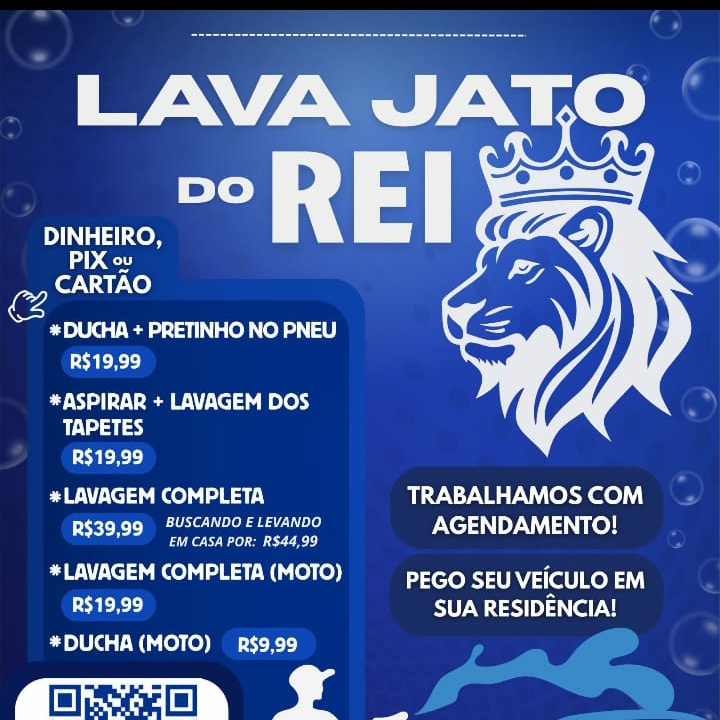 Logo LAVA A JATO DO REI