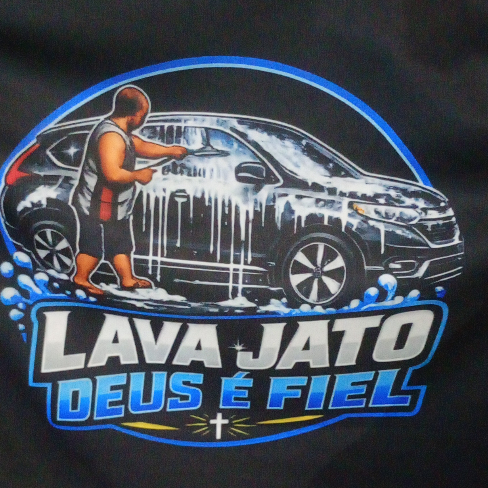 Logo Lava Jato Deus É Fiel