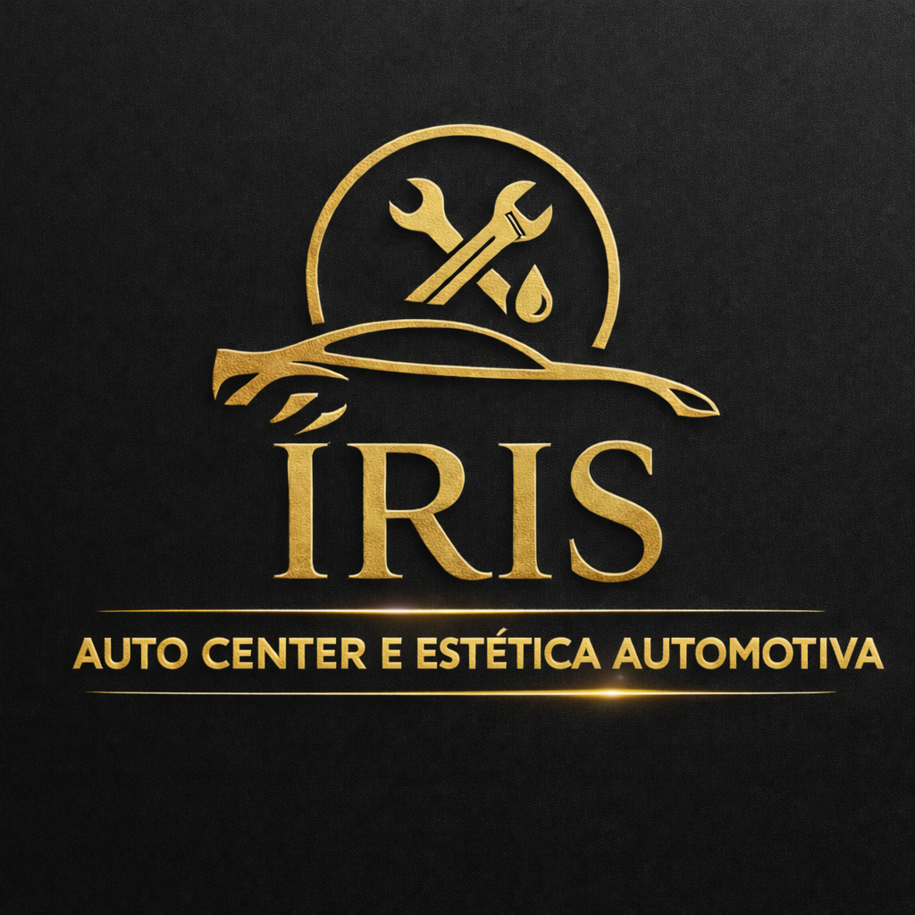 Logo Íris Auto Center e Estética Automotiva