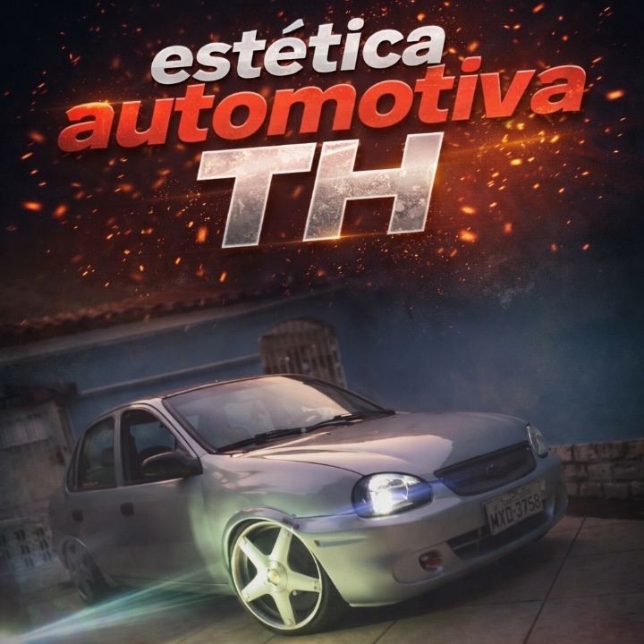 Logo Estética Automotiva Th